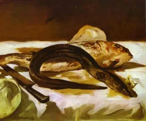 Eel and Red Mullet – Culinary – Textured Canvas