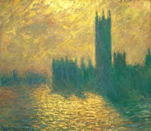 Houses of Parliament – Atmospheric – Textured Oil