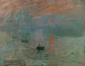 Impression, sunrise – Serene Morning – Hand-Painted Oil