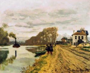 Infantry Guards Wandering along the River – Disciplined – Textured Canvas