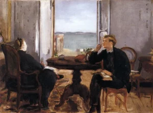 Interior at Arcachon – Serene – Textured Oil