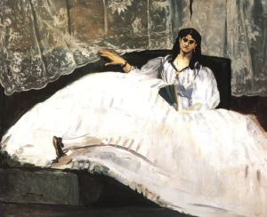 Jeanne Duval – Melancholic – Hand-Painted Oil