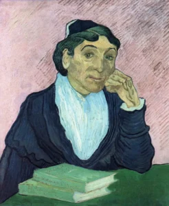 Portrait of Madame Ginoux – Pensive – Hand-Painted Oil