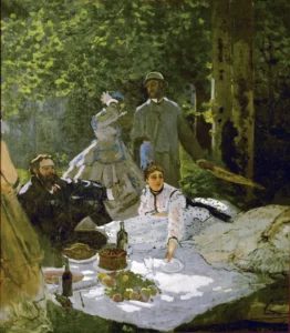 Le Déjeuner sur l'herbe – Picnic – Textured