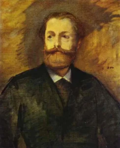 Hand-painted oil reproduction after Edouard Manet's Portrait of Antonin Proust (Study)