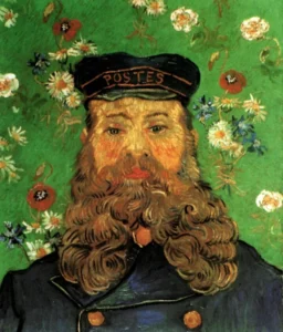Portrait of the Postman Joseph Roulin – Noble – Impasto Oil