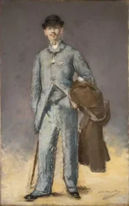 Hand-painted oil reproduction after Edouard Manet's René Maizeroy