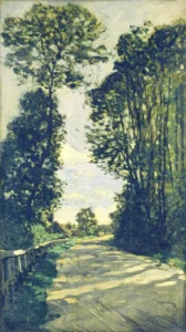 Road to the Saint-Simeon Farm – Serene – Textured Oil