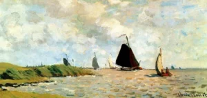Seascape – Serene Horizon – Hand-Painted Oil