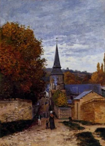Street in Saint-Adresse – Sunlit – Textured
