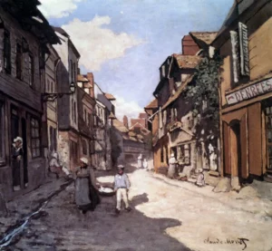 Street of the Bavolle Honfleur – Serene – Textured