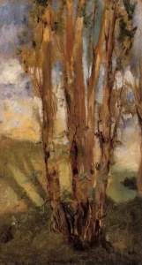 Study of trees – Serene Nature – Textured Canvas