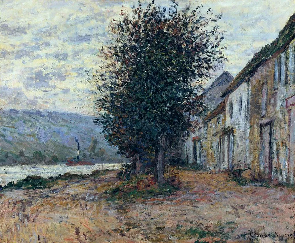 The Banks of the Seine - Serene - Hand-Painted Oil