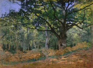 The Bodmer Oak, Fontainebleau – Majestic – Textured Canvas