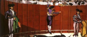 The Bullfight – Intense Arena – Textured Canvas
