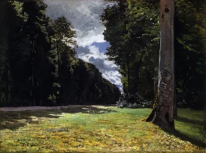 The Pave de Chailly – Serene Forest – Textured Canvas