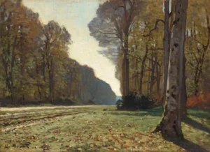 The Pave de Chailly – Tranquil Forest – Textured Oil