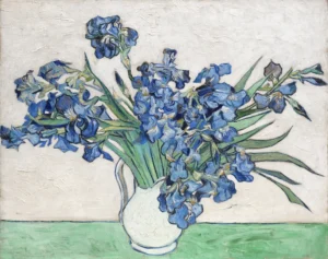 Vase with Irises