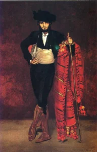 Young man in the costume of a majo – Bold – Textured Canvas