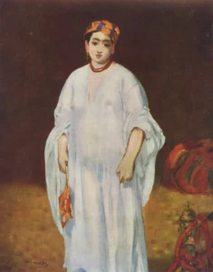 Young Woman in Oriental Garb – Exotic – Impasto