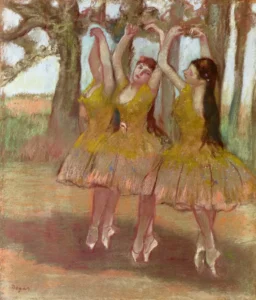 A Grecian Dance – Rhythmic – Textured Canvas