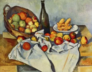 Basket of Apples – Harmonious – Hand-Painted Oil