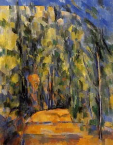 Bend in Forest Road – Serene Journey – Textured Canvas