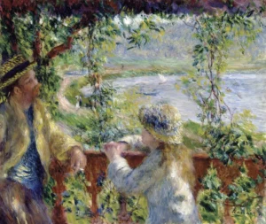 By the Water – Serene – Hand-Painted Oil