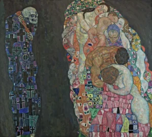 Death and Life – Existential – Textured Canvas