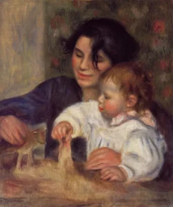 Gabrielle and Jean – Tender – Textured Canvas