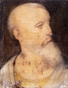 Head of St. Andrew – Pious – Textured Canvas