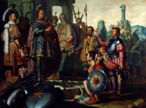 History Painting – Allegory – Textured Canvas