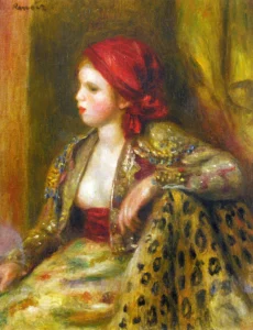 Odalisque – Exotic Languor – Textured Canvas