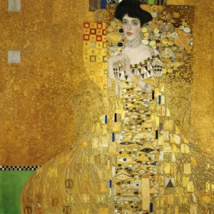 Portrait of Adele Bloch-Bauer I – Golden – Textured Canvas