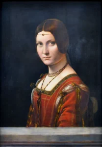 La Belle Ferroniere – Enigmatic – Textured Canvas