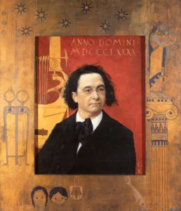 Portrait of Joseph Pembauer – Distinguished – Textured Canvas