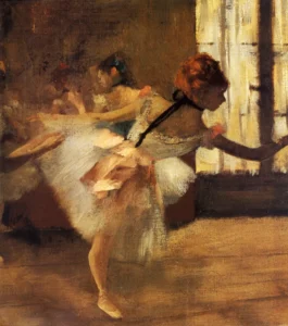 Repetition of the Dance – Graceful – Textured Canvas