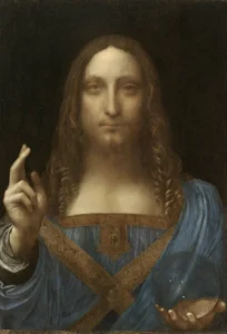 Salvator Mundi – Divine Blessing – Hand-Painted Oil