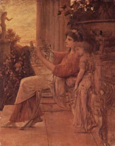 Sappho – Poetic Grace – Textured Oil