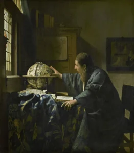 The astronomer – Discovery – Hand-Painted Oil