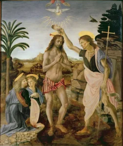 The Baptism of Christ – Divine – Textured Canvas