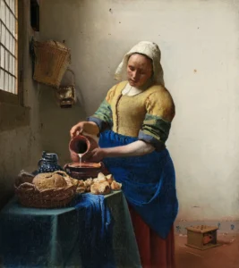 The Milkmaid – Serenity – Hand-Painted Oil