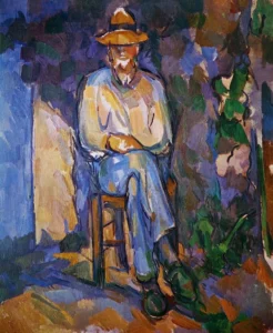 The Old Gardener – Peaceful Serenity – Textured Oil