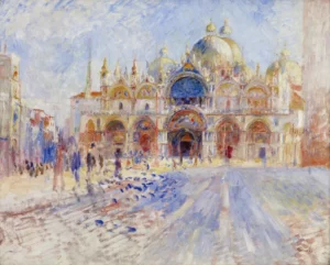 The Piazza San Marco, Venice – Lively – Impasto