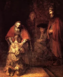 The Return of the Prodigal Son – Forgiveness – Textured Canvas