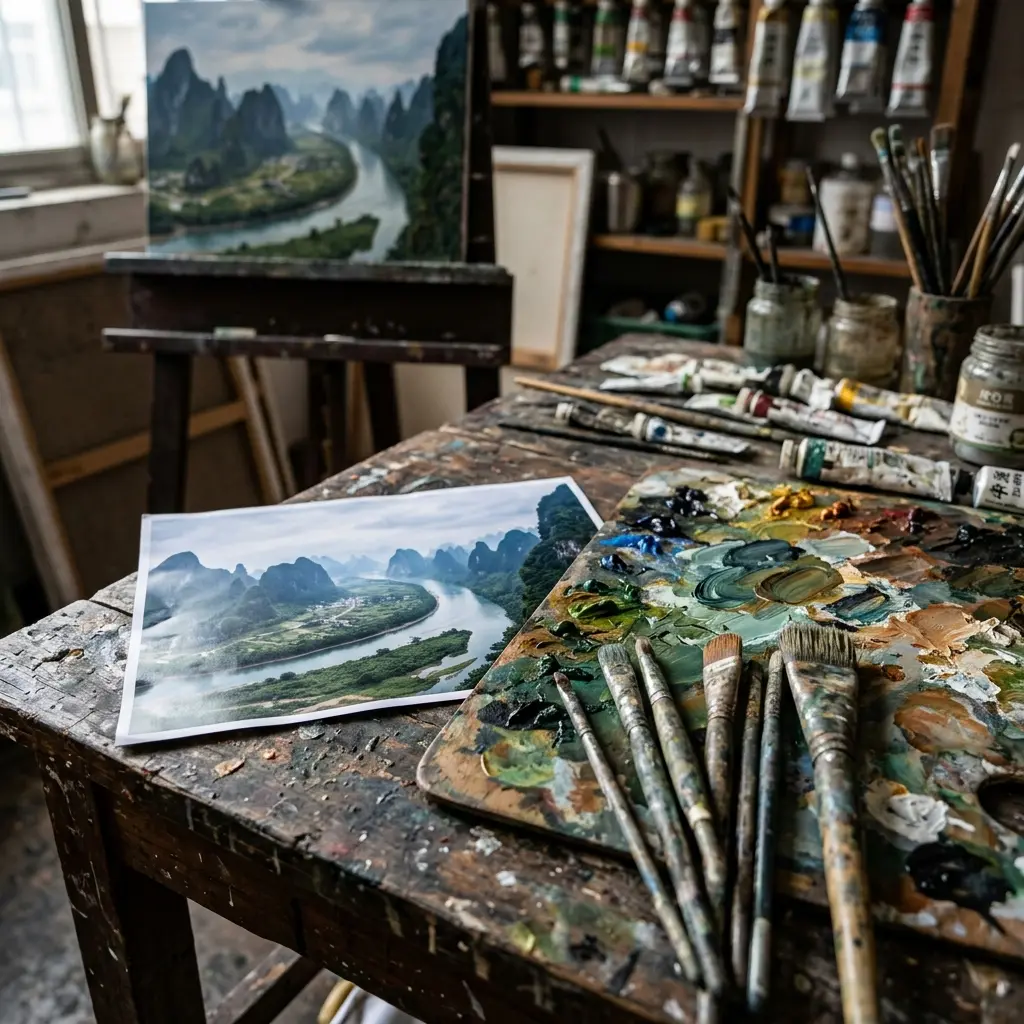 custom oil painting reproduction reference