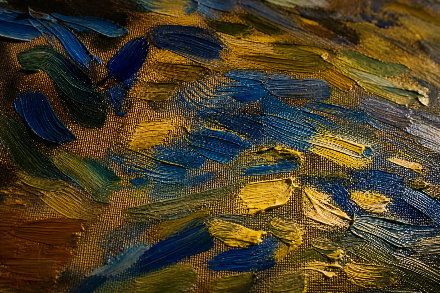 Vincent van Gogh reproduction brushwork texture