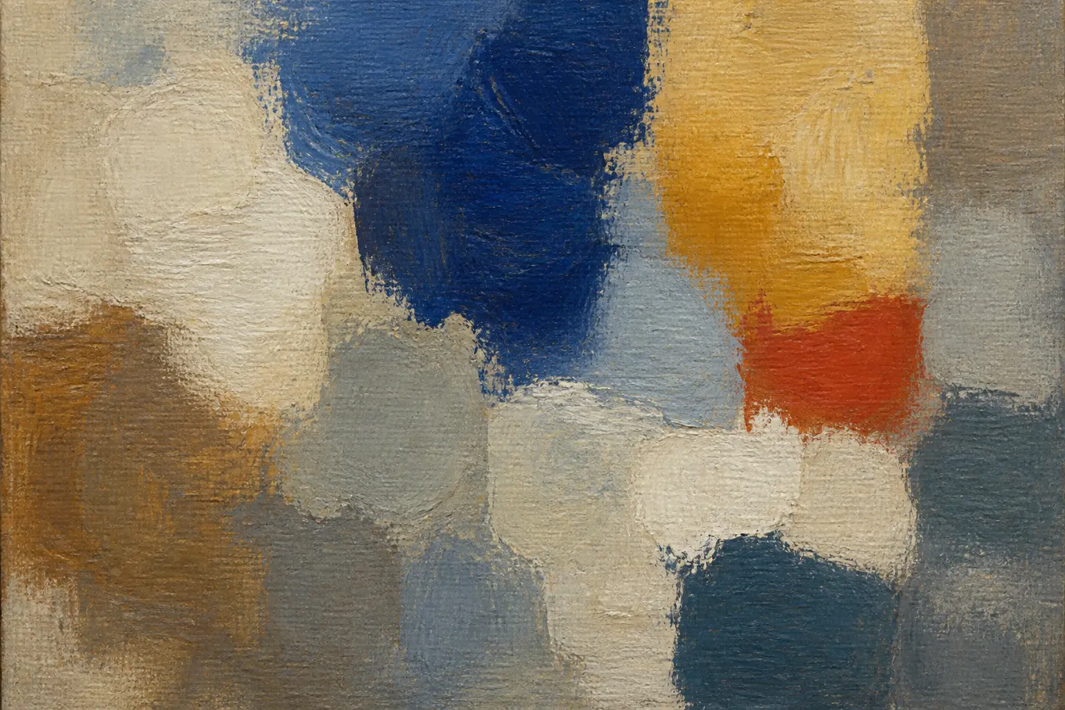 Johannes Vermeer inspired oil color palette